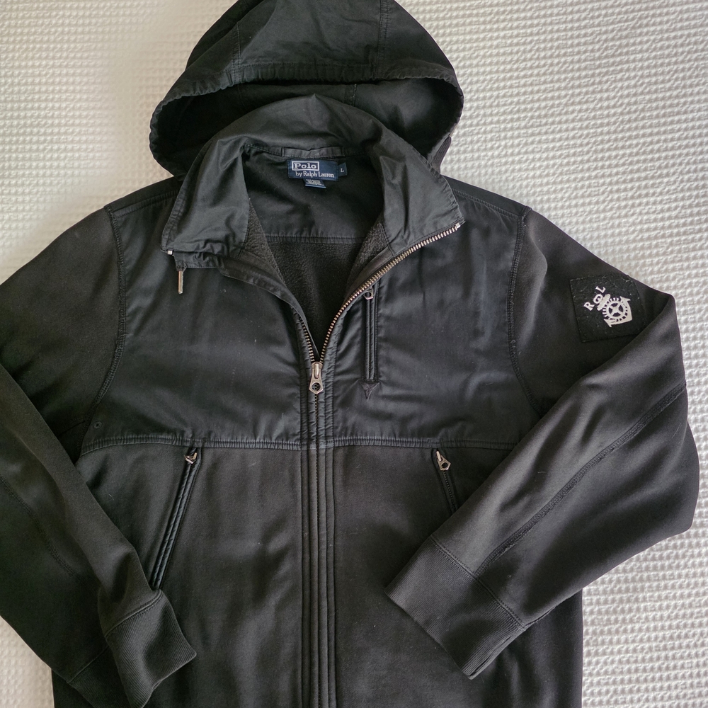 Ralph Lauren Black Hooded Jacket